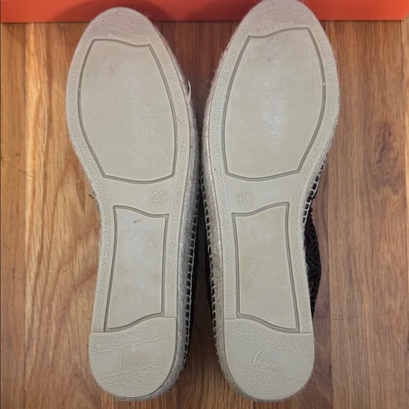 Castañer Black Espadrille Flats - Picture 2 of 4